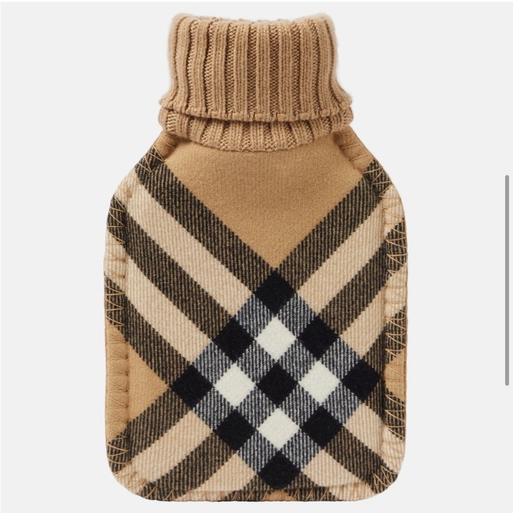 Burberry Check hot water bottle
